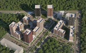 3-к квартира, строящийся дом, 75м2, 13/18 этаж