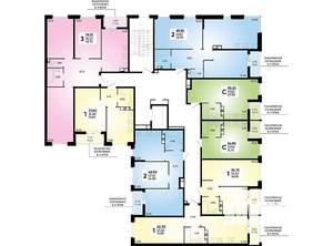 2-к квартира, вторичка, 49м2, 2/18 этаж