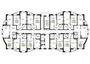 1-к квартира, вторичка, 43м2, 3/19 этаж