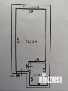 Студия квартира, вторичка, 22м2, 5/10 этаж