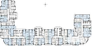 1-к квартира, вторичка, 37м2, 12/24 этаж