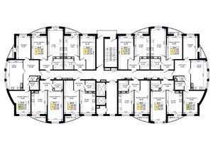 1-к квартира, вторичка, 41м2, 4/19 этаж