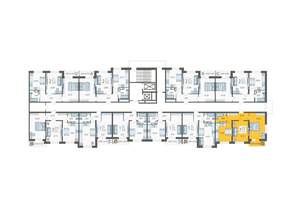 2-к квартира, вторичка, 52м2, 5/16 этаж