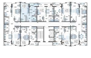 1-к квартира, вторичка, 40м2, 20/20 этаж