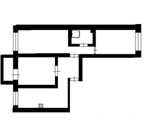 1-к квартира, вторичка, 50м2, 4/21 этаж