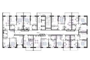 2-к квартира, сданный дом, 46м2, 21/24 этаж