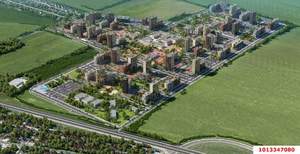 2-к квартира, строящийся дом, 49м2, 3/16 этаж