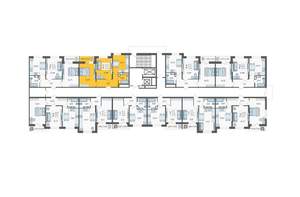 2-к квартира, строящийся дом, 51м2, 9/16 этаж