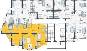 3-к квартира, вторичка, 111м2, 7/21 этаж