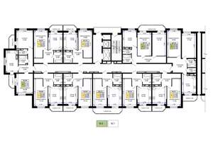 2-к квартира, вторичка, 67м2, 15/19 этаж