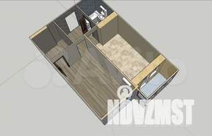 1-к квартира, вторичка, 39м2, 5/5 этаж