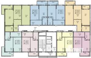 2-к квартира, вторичка, 75м2, 11/16 этаж