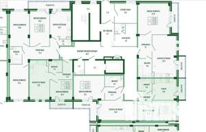 3-к квартира, вторичка, 83м2, 1/7 этаж