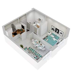 1-к квартира, вторичка, 38м2, 2/9 этаж