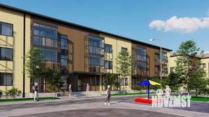 2-к квартира, строящийся дом, 61м2, 2/3 этаж