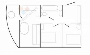 2-к квартира, вторичка, 71м2, 15/17 этаж