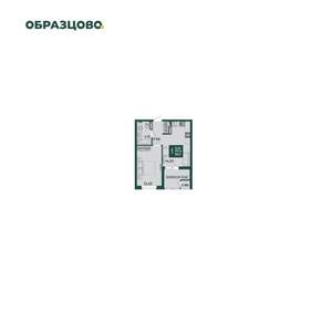 1-к квартира, вторичка, 38м2, 12/18 этаж