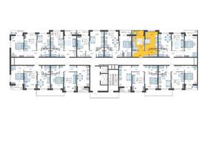 1-к квартира, вторичка, 36м2, 10/12 этаж