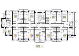 1-к квартира, вторичка, 45м2, 8/19 этаж