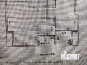 3-к квартира, вторичка, 85м2, 12/19 этаж