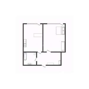 1-к квартира, вторичка, 46м2, 4/16 этаж