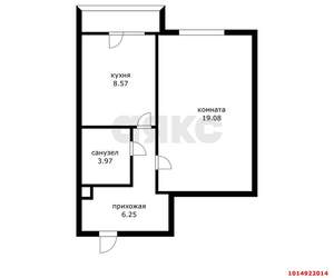 1-к квартира, вторичка, 40м2, 4/10 этаж