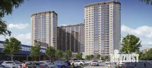 1-к квартира, строящийся дом, 41м2, 13/24 этаж