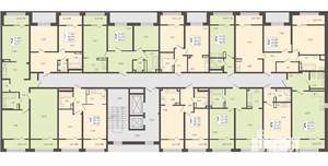 Студия квартира, вторичка, 41м2, 5/9 этаж