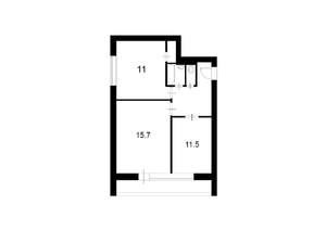 2-к квартира, вторичка, 54м2, 7/15 этаж