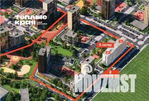 1-к квартира, вторичка, 32м2, 8/9 этаж