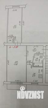 2-к квартира, вторичка, 43м2, 4/5 этаж