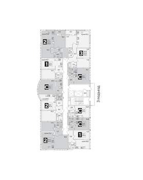 1-к квартира, вторичка, 35м2, 15/16 этаж