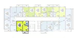 1-к квартира, вторичка, 39м2, 11/16 этаж