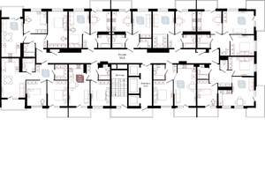 2-к квартира, сданный дом, 63м2, 13/22 этаж
