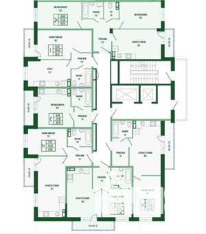 2-к квартира, вторичка, 59м2, 13/17 этаж