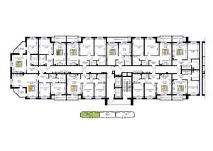 2-к квартира, вторичка, 64м2, 2/16 этаж