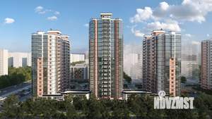 3-к квартира, строящийся дом, 84м2, 3/22 этаж