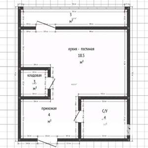 Студия квартира, вторичка, 30м2, 13/17 этаж