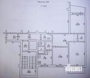 3-к квартира, вторичка, 78м2, 4/9 этаж