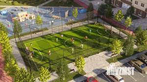 3-к квартира, строящийся дом, 55м2, 15/16 этаж