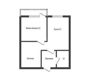 1-к квартира, вторичка, 36м2, 8/24 этаж