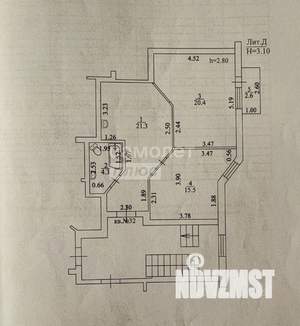 2-к квартира, вторичка, 62м2, 4/5 этаж