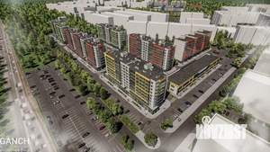 2-к квартира, строящийся дом, 54м2, 8/9 этаж