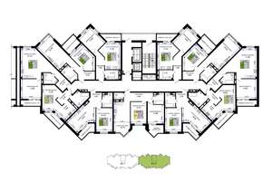 1-к квартира, вторичка, 37м2, 4/12 этаж
