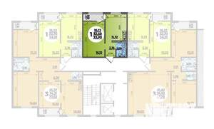 Студия квартира, вторичка, 34м2, 4/16 этаж