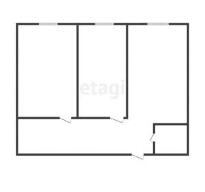 3-к квартира, вторичка, 65м2, 18/19 этаж