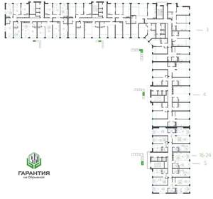 3-к квартира, вторичка, 87м2, 20/24 этаж