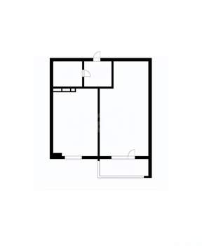 1-к квартира, вторичка, 34м2, 14/16 этаж
