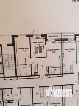 2-к квартира, вторичка, 57м2, 7/18 этаж