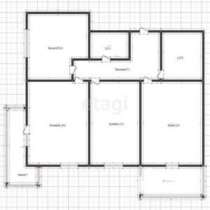 3-к квартира, вторичка, 70м2, 20/23 этаж